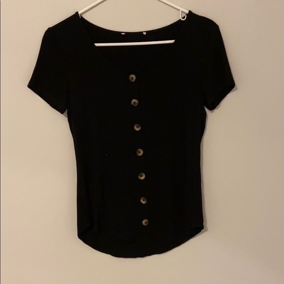 Aeropostale Tops - Black Short Sleeve